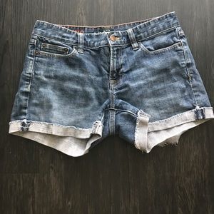 Jean shorts Jcrew